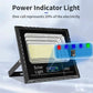 Proiector JORTAN LED 100W cu panou solar si telecomanda, IP66