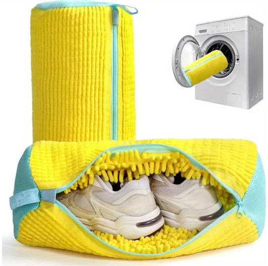 1+1 GRATIS - Sac pentru spalat pantofi anti-deformare si anti-transfer de culori