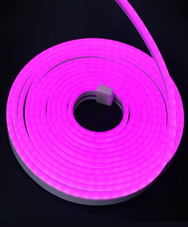 Banda LED neon flexibila 5m alimentare 220 V