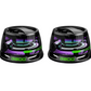 Boxa portabila Bluetooth  G200, 5W, prindere MagSafe & inel magnetic, suport telefon 2 in 1, lumini RGB