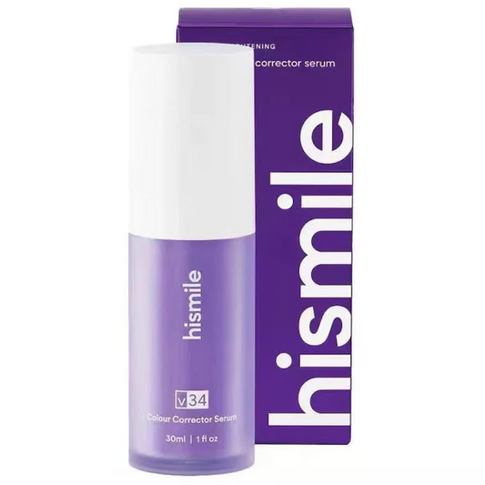 Pasta de Dinti Violet Tip Ser Corector Albire,- Hismile V34 - pentru Albire Rapida