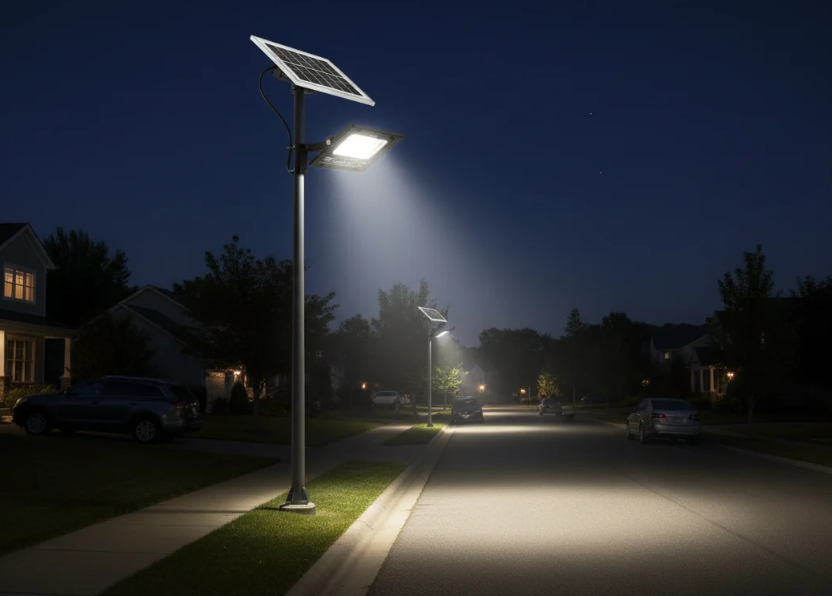 Proiector Solar Innova 100W , IP66 , Indicator Batarie , Telecomanda , 6500k