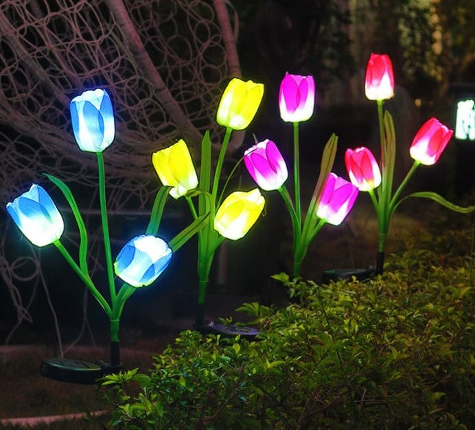 Set 2 Lampi Solare Decorative 70cm, lumina calda, IP66 - Diferite modele