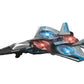 Avion Fighter Jet Chaser, cu Lumini LED și Sunete, 3 ani, electric