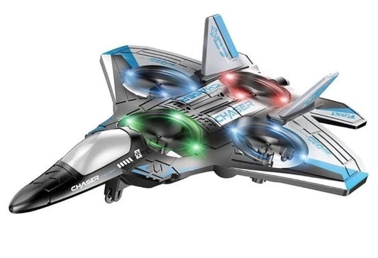 Avion Fighter Jet Chaser, cu Lumini LED și Sunete, 3 ani, electric