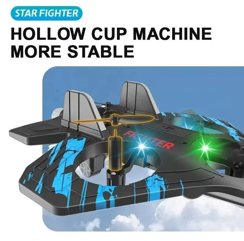 Avion Fighter Jet Chaser, cu Lumini LED și Sunete, 3 ani, electric