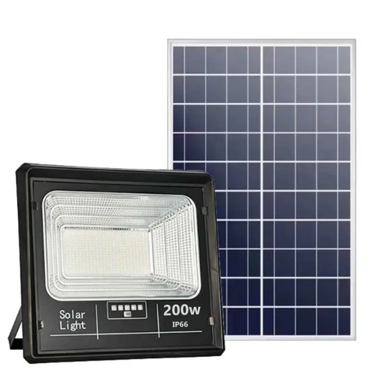 Proiector Solar Innova 200W , IP66 , Indicator Batarie , Telecomanda , 6500k