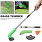 Trimmer Portabil pentru Grădină, Fără Fir, cu Maner Extensibil Detasabil