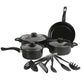 Set Pentru Gatit 13 piese , Negru