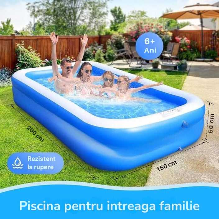 Piscina gonflabila 200x150 cm