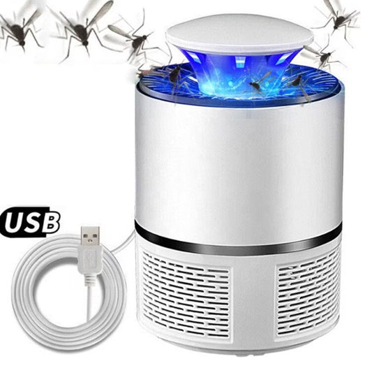 Set 2x Lampa UV Anti Insecte , USB 5V, Silentios, 360 Grade