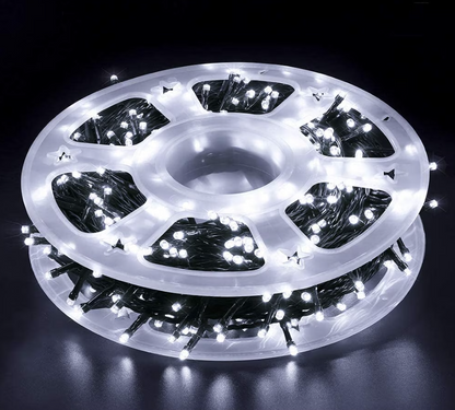 Instalație de lumini de Crăciun, tip rolă, interior/exterior, lungime 20 m