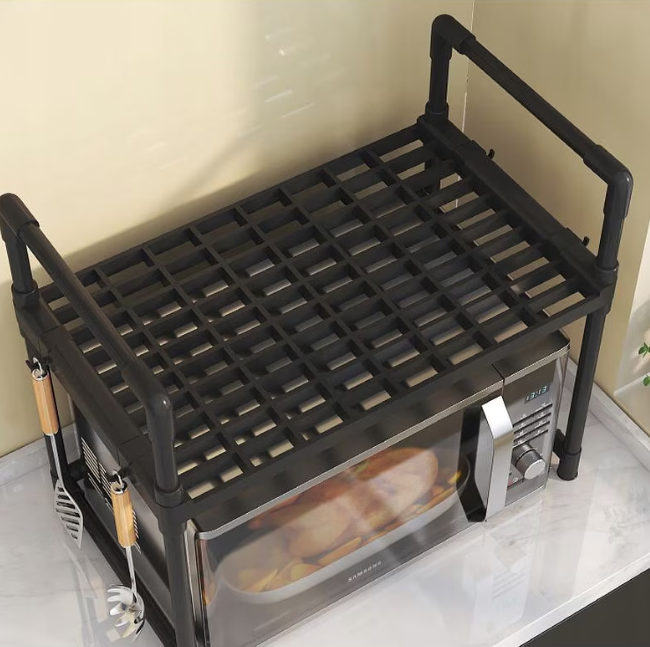 Etajera pentru cuptor cu microunde, Plastic, 49 x 48 x 32 cm