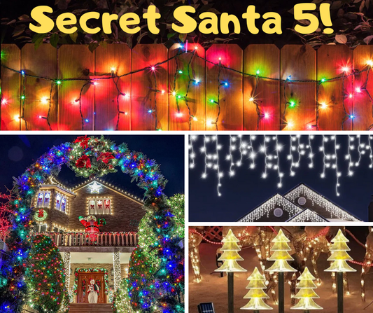 Secret Santa 5 - Instalații Luminoase alese Special de Moș Crăciun pentru Tine
