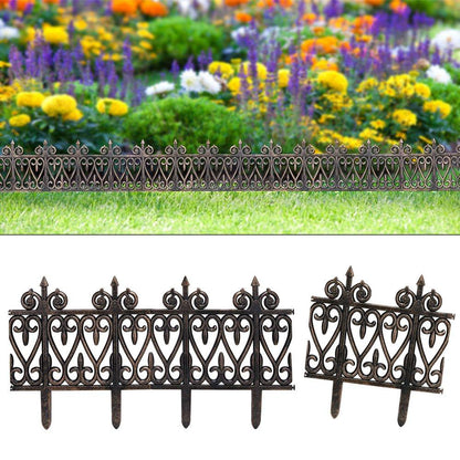 Set gardulete decorative pentru gradina, 62×35 cm, Bronz