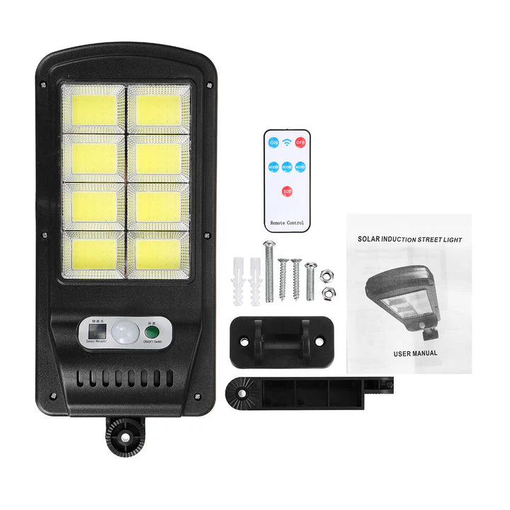 Set Lampi cu Incarcare Solara, 160 LED-uri COB- JORTAN