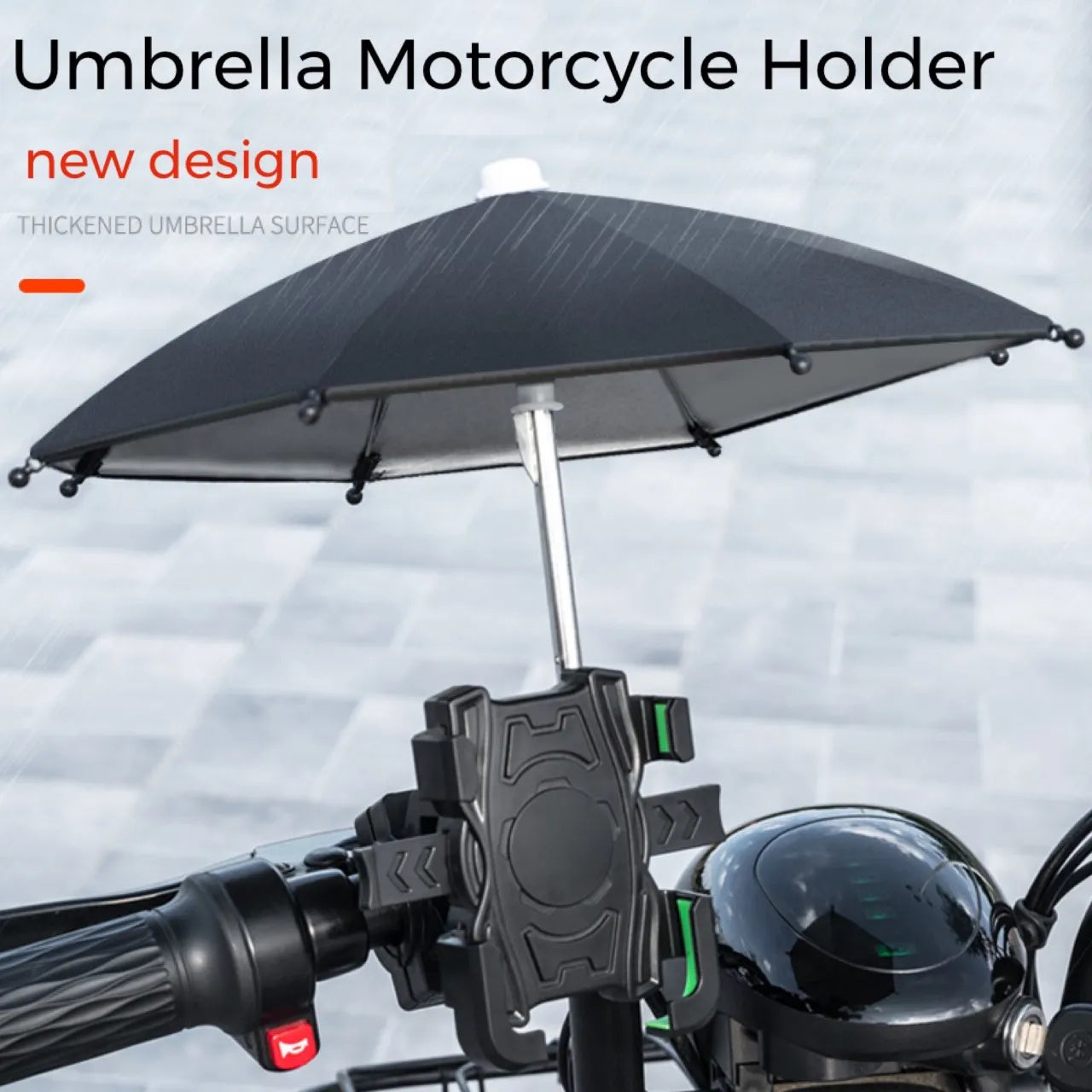 Suport de telefon cu umbrela pentru bicicleta