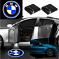Set 2 x proiector LED logo marca automobil, montare sub portiera