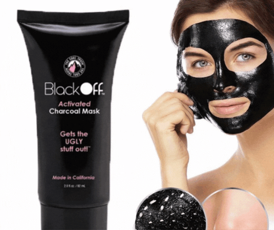Masca neagra carbune de bambus - Black Mask Black Off 82 ml