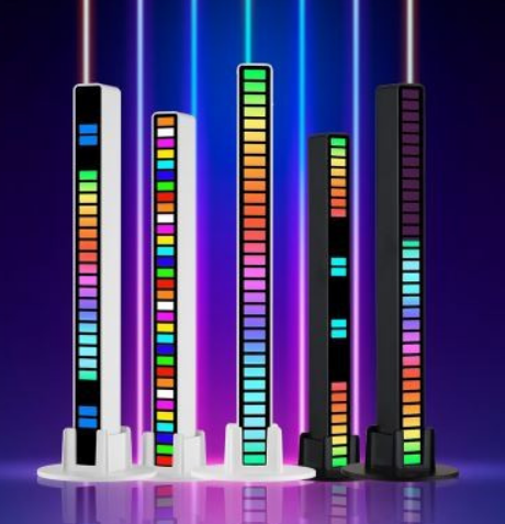 Lumini de Ritm LED RGB cu Activare Sonora
