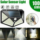 Lampa solara 100 LED , senzor de miscare