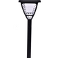 Set 2/4/6 Lampa solara LED, pentru gradina in forma de felinar, Negru, 41 cm
