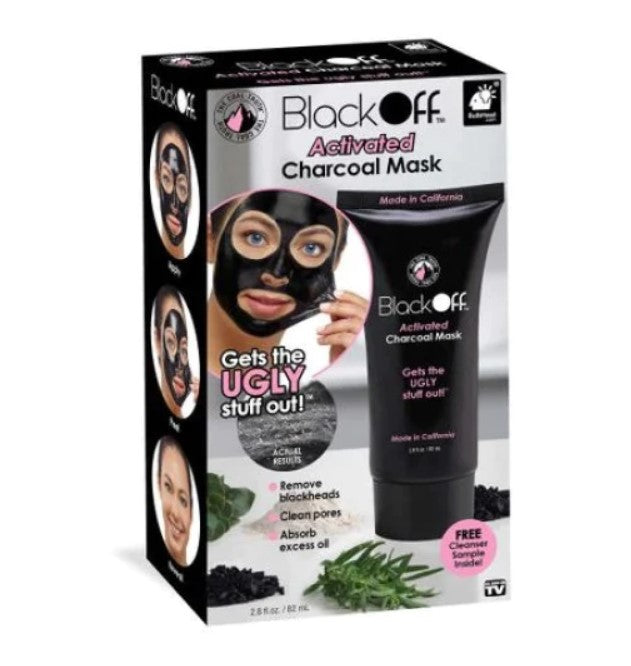 Masca neagra carbune de bambus - Black Mask Black Off 82 ml