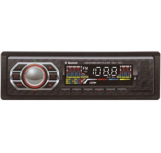 Radio MP3 player auto Bluetooth, USB, SD, AUX, 4x60W, telecomanda DEH-7612