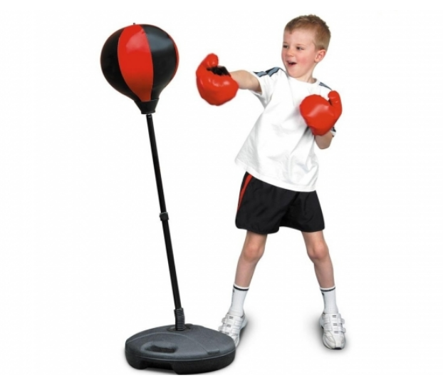 Sac de box pentru copii cu suport reglabil, ideal pentru micul tau sportiv