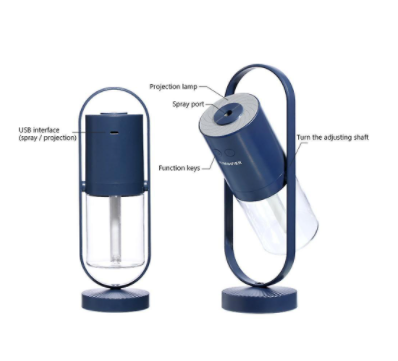 Magic Shadow USB Umidificator de aer pentru acasă cu purificator de aer