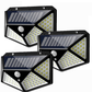 Set 8 x Lampa solara 100 LED , senzor de miscare