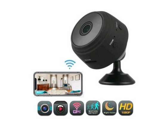 Camera video Wi-Fi 1080p HD, unghi 150, NightVision, Senzor de miscare